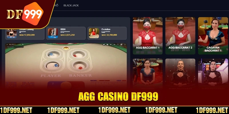 Giới thiệu sảnh AG Casino tại DF999